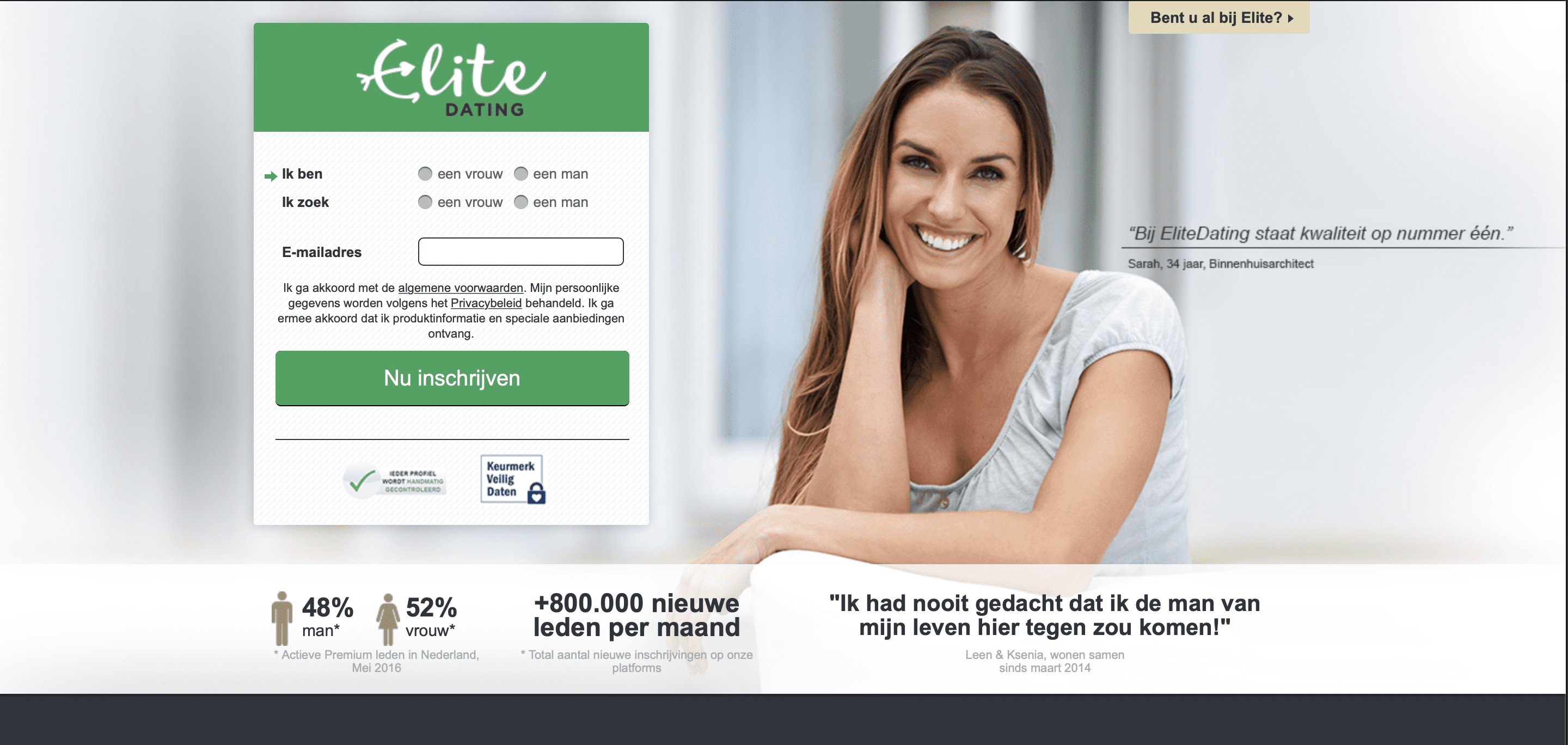rate elite singles dating site